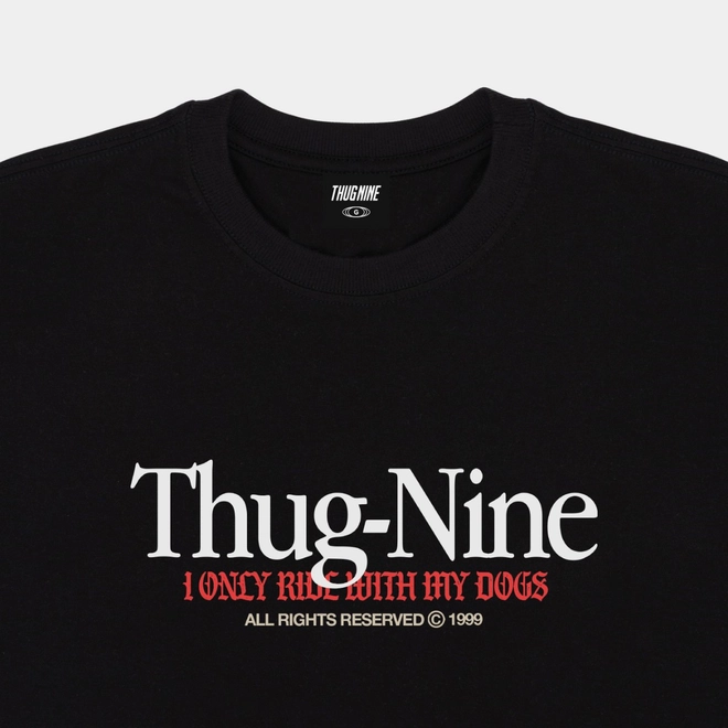 CAMISETA THUG NINE MY DOGS