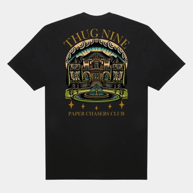 CAMISETA THUG NINE THE MANSION