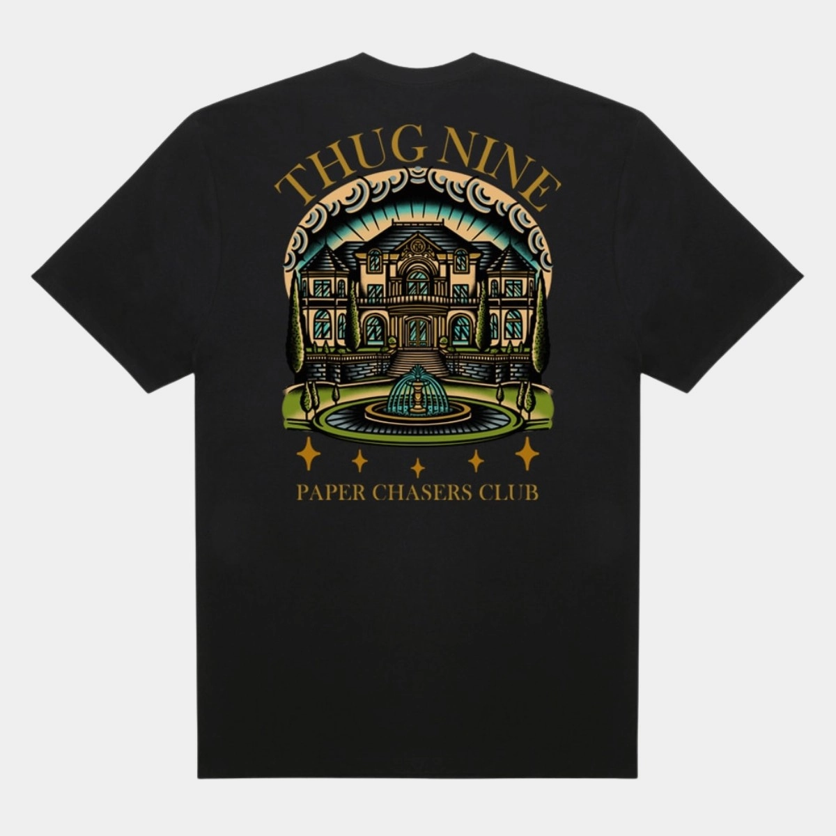 CAMISETA THUG NINE THE MANSION