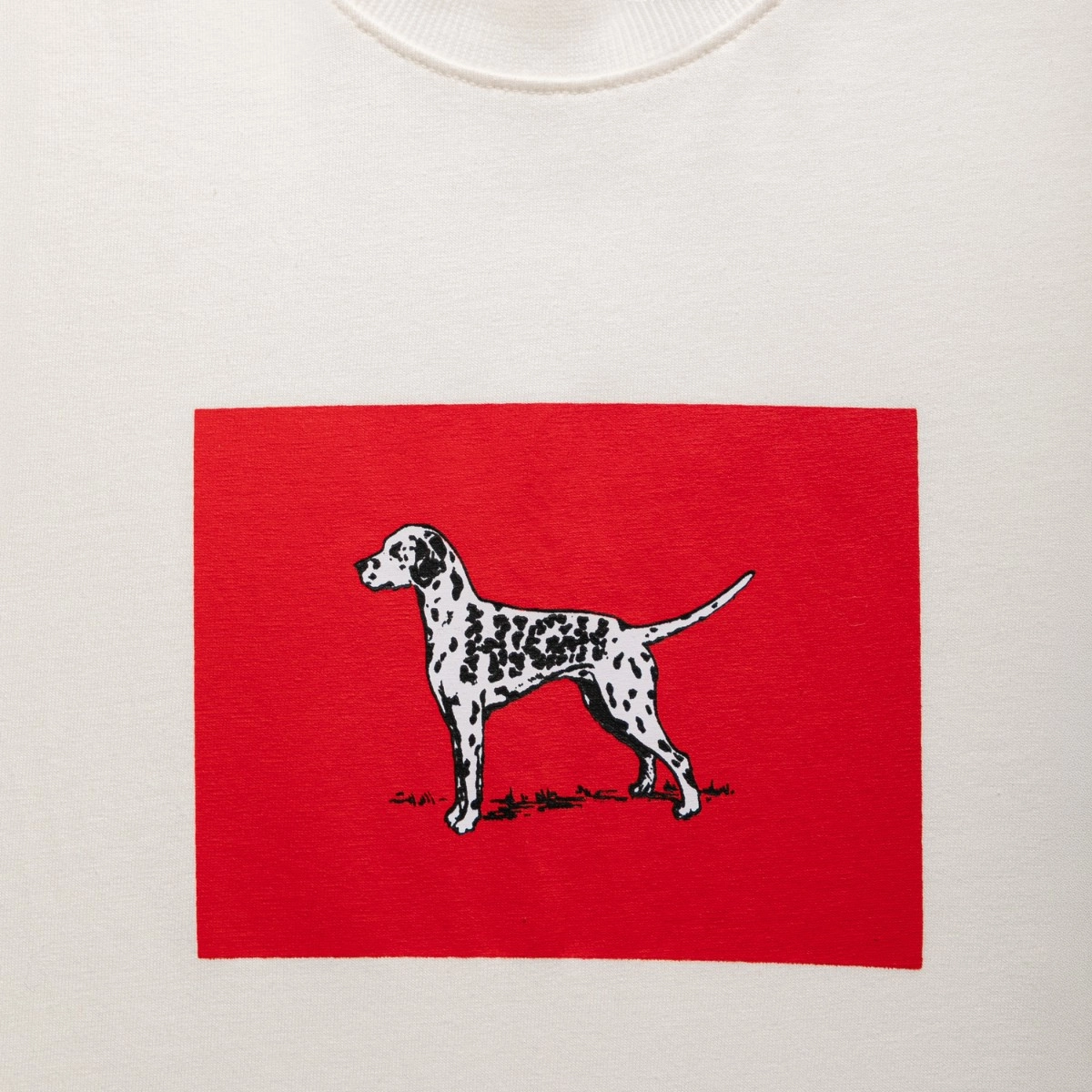 CAMISETA HIGH DALMATIAN WHITE