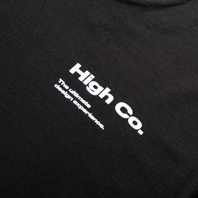 CAMISETA HIGH FURNITURE BLACK