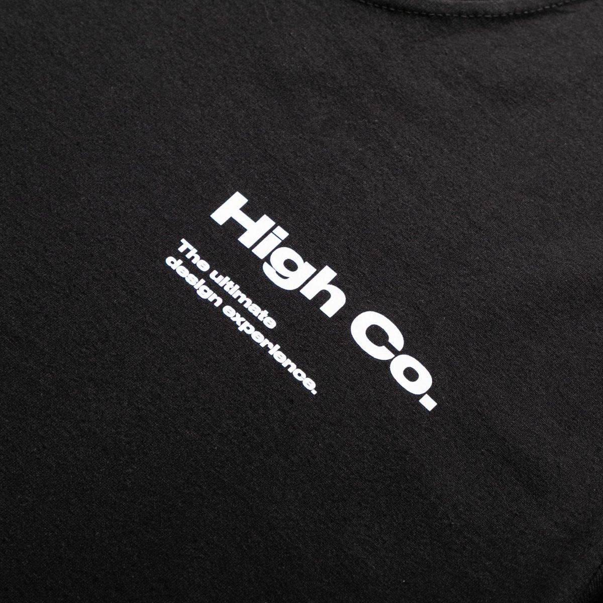 CAMISETA HIGH FURNITURE BLACK