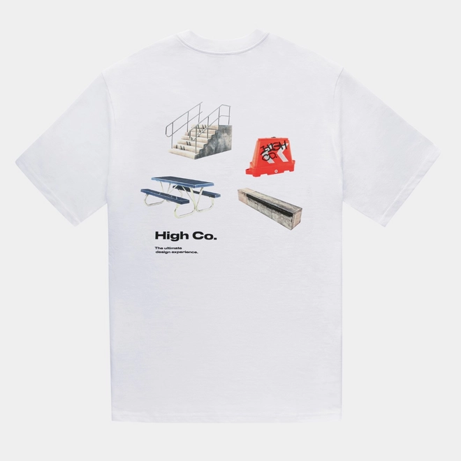CAMISETA HIGH FURNITURE WHITE
