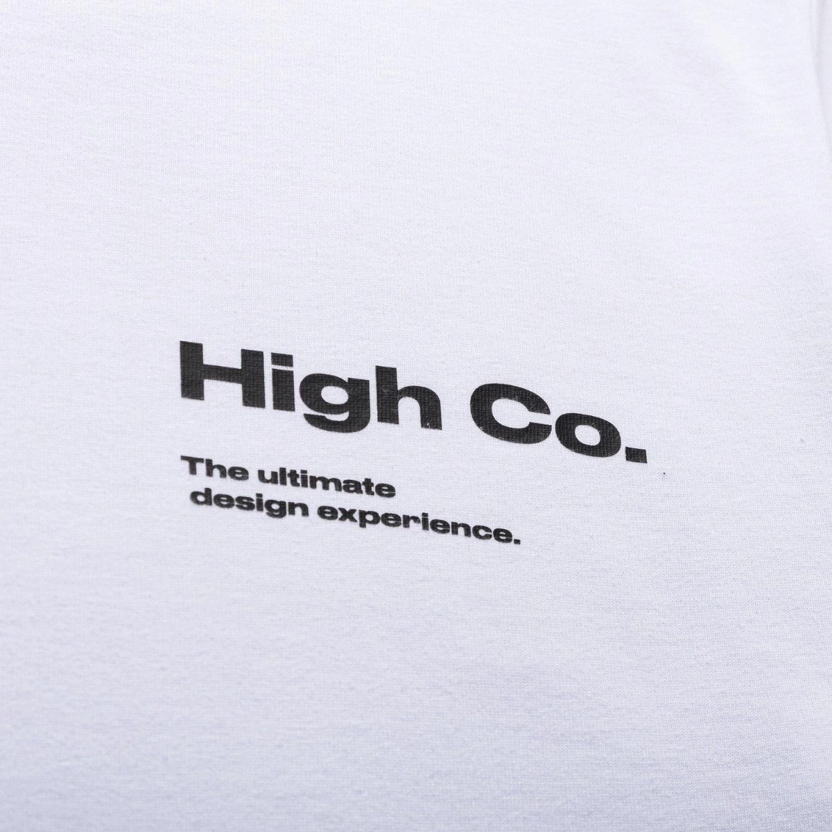 CAMISETA HIGH FURNITURE WHITE