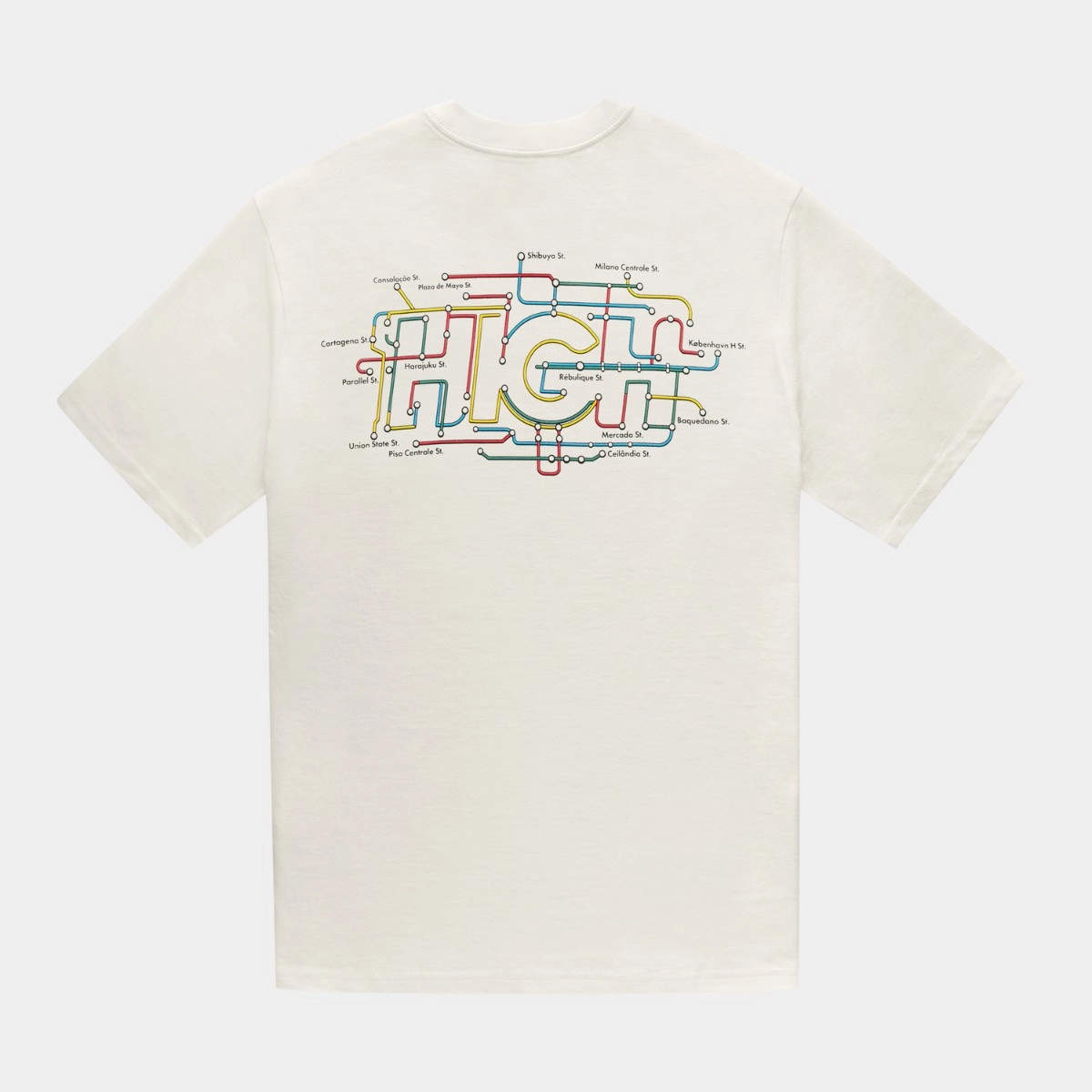 CAMISETA HIGH METRO WHITE