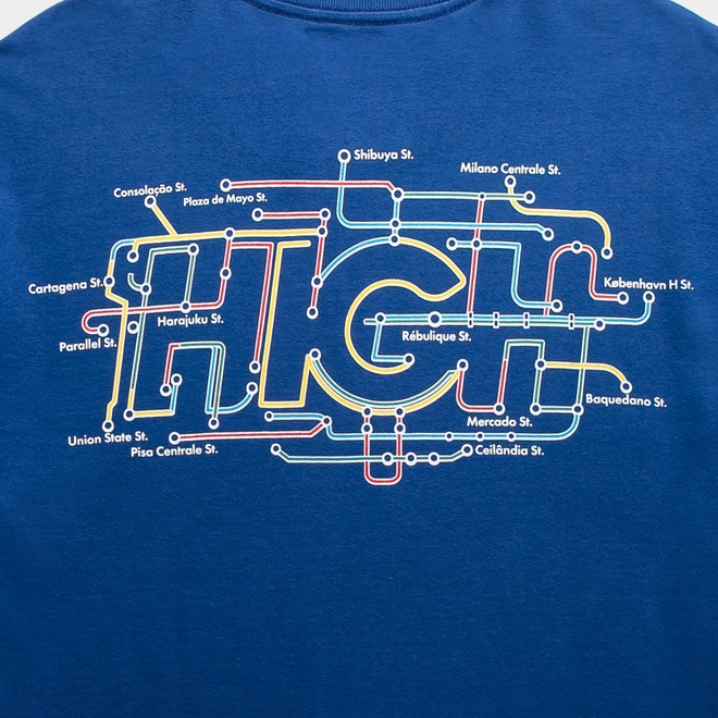 CAMISETA HIGH METRO MIDNIGHT BLUE