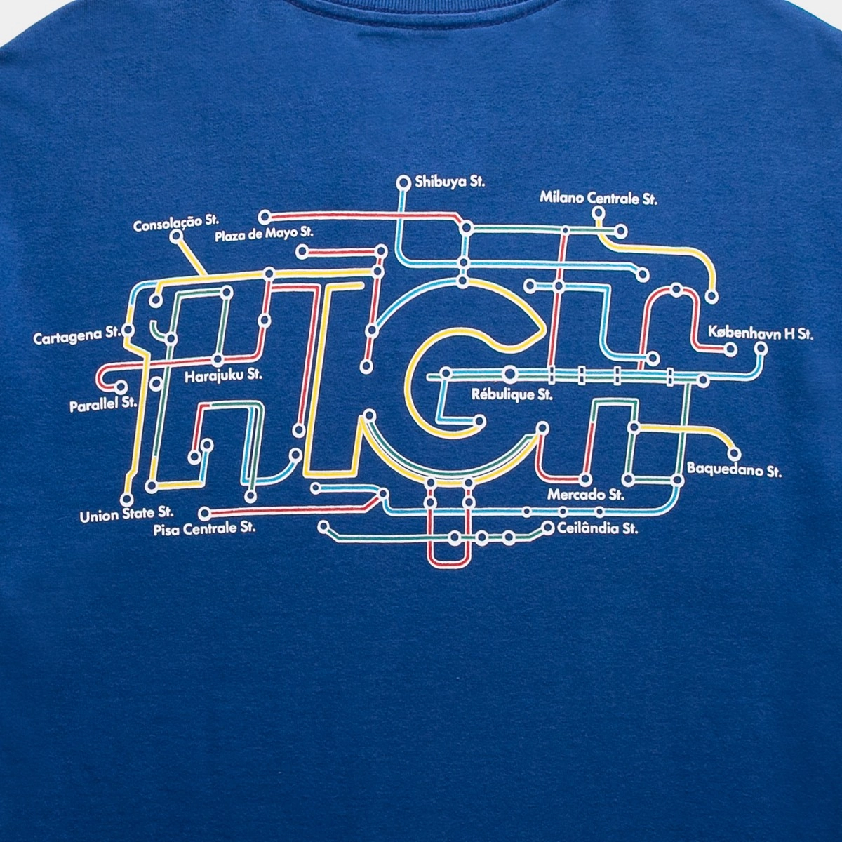 CAMISETA HIGH METRO MIDNIGHT BLUE