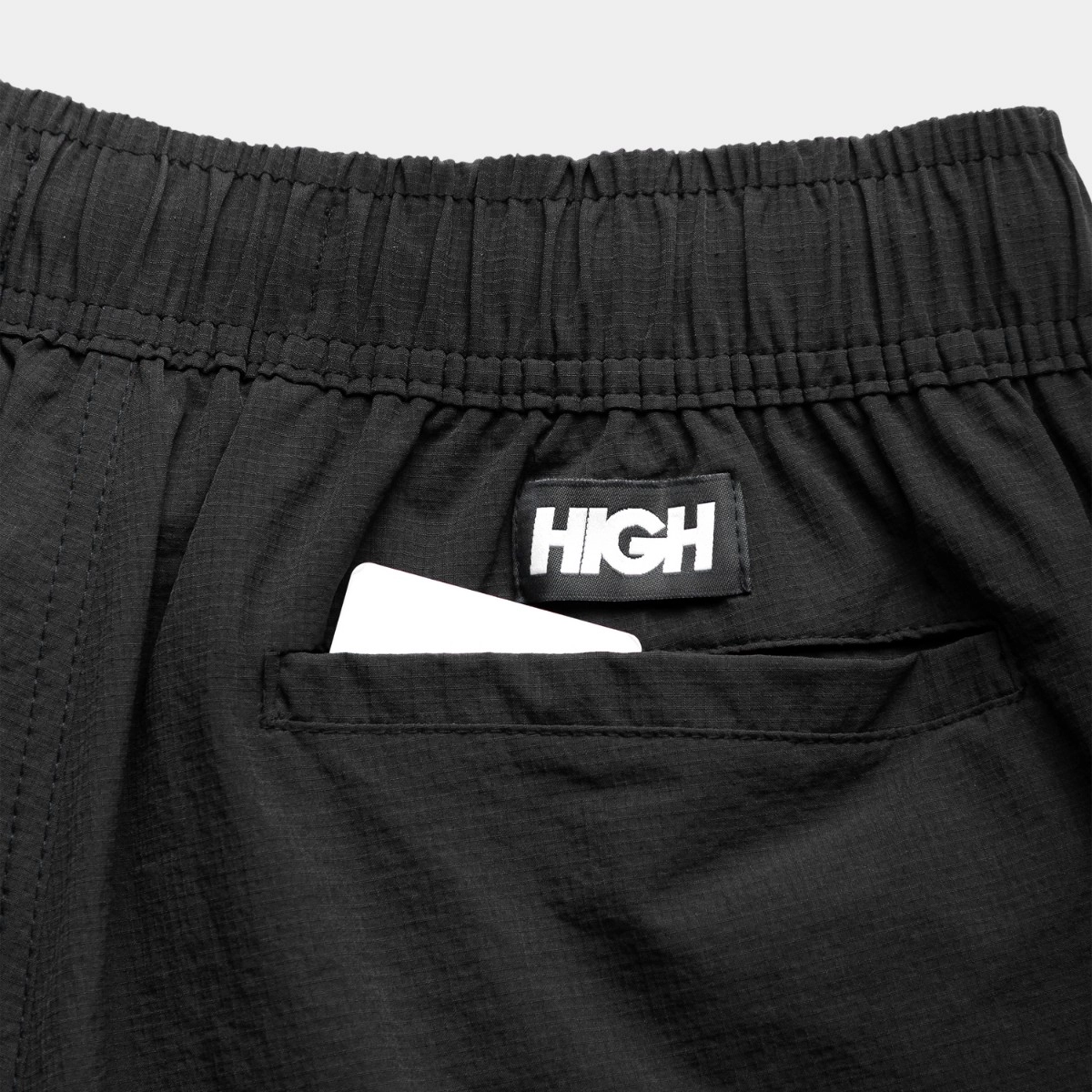 SHORT HIGH RIPSTOP CARGO BLACK