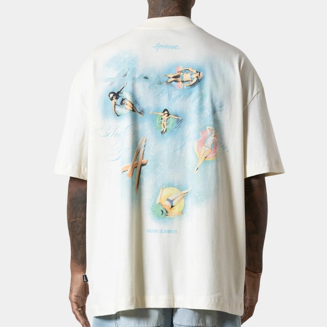 CAMISETA APPROVE MIAMI POOL OFF WHITE