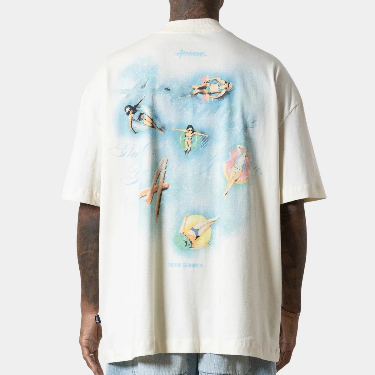CAMISETA APPROVE MIAMI POOL OFF WHITE