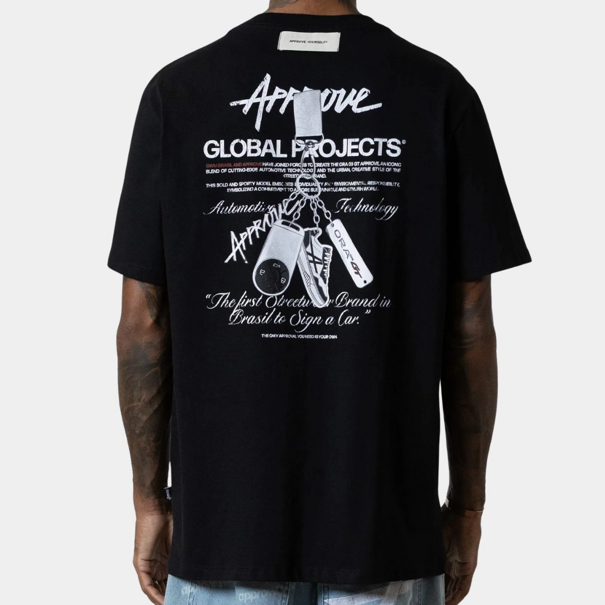 CAMISETA APPROVE CORE ORA