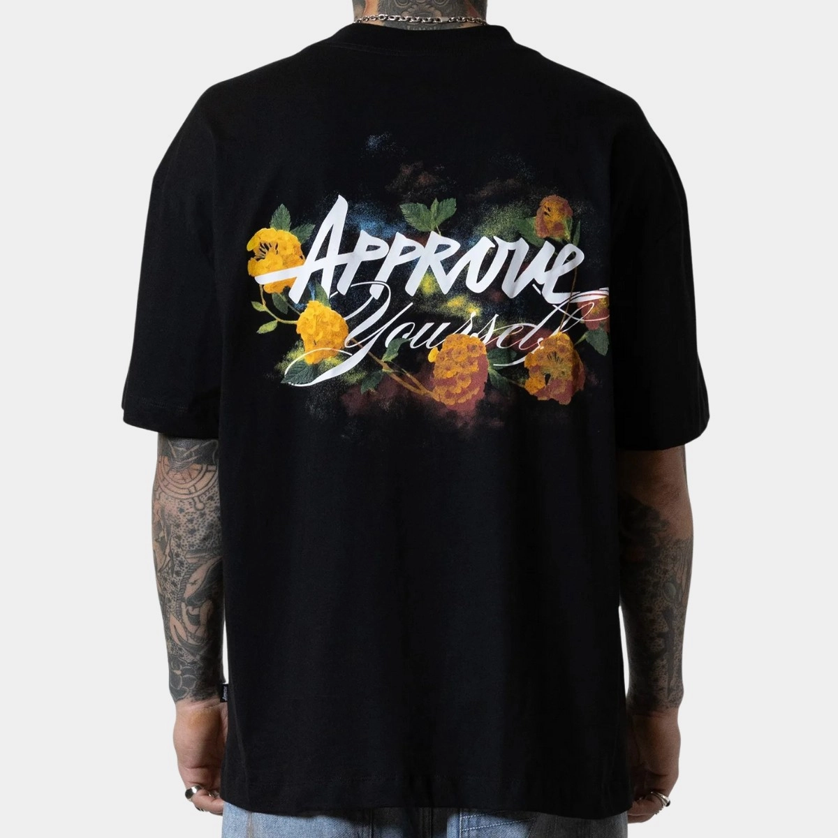 CAMISETA APPROVE MIAMI FLOWERS