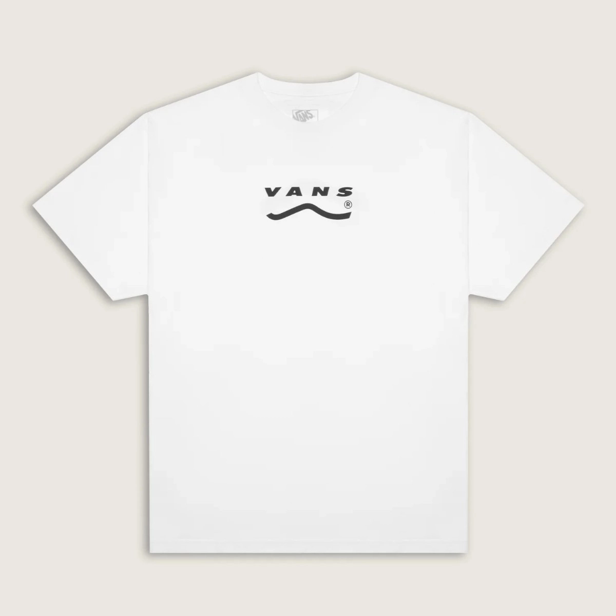 CAMISETA VANS DETERMINED WHITE BLACK