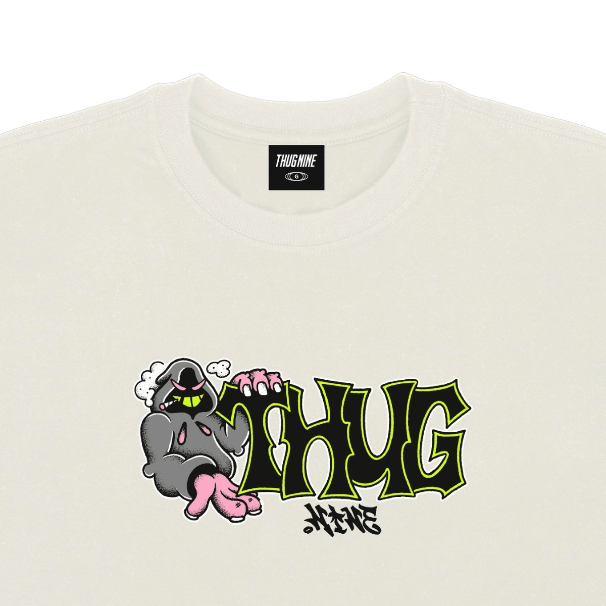 CAMISETA THUG NINE STREET GHOST