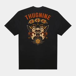 CAMISETA THUG NINE BLEEDING SKULL