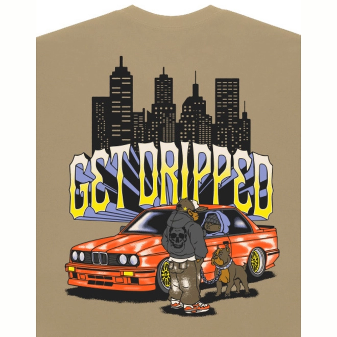 CAMISETA THUG NINE GET DRIPPED