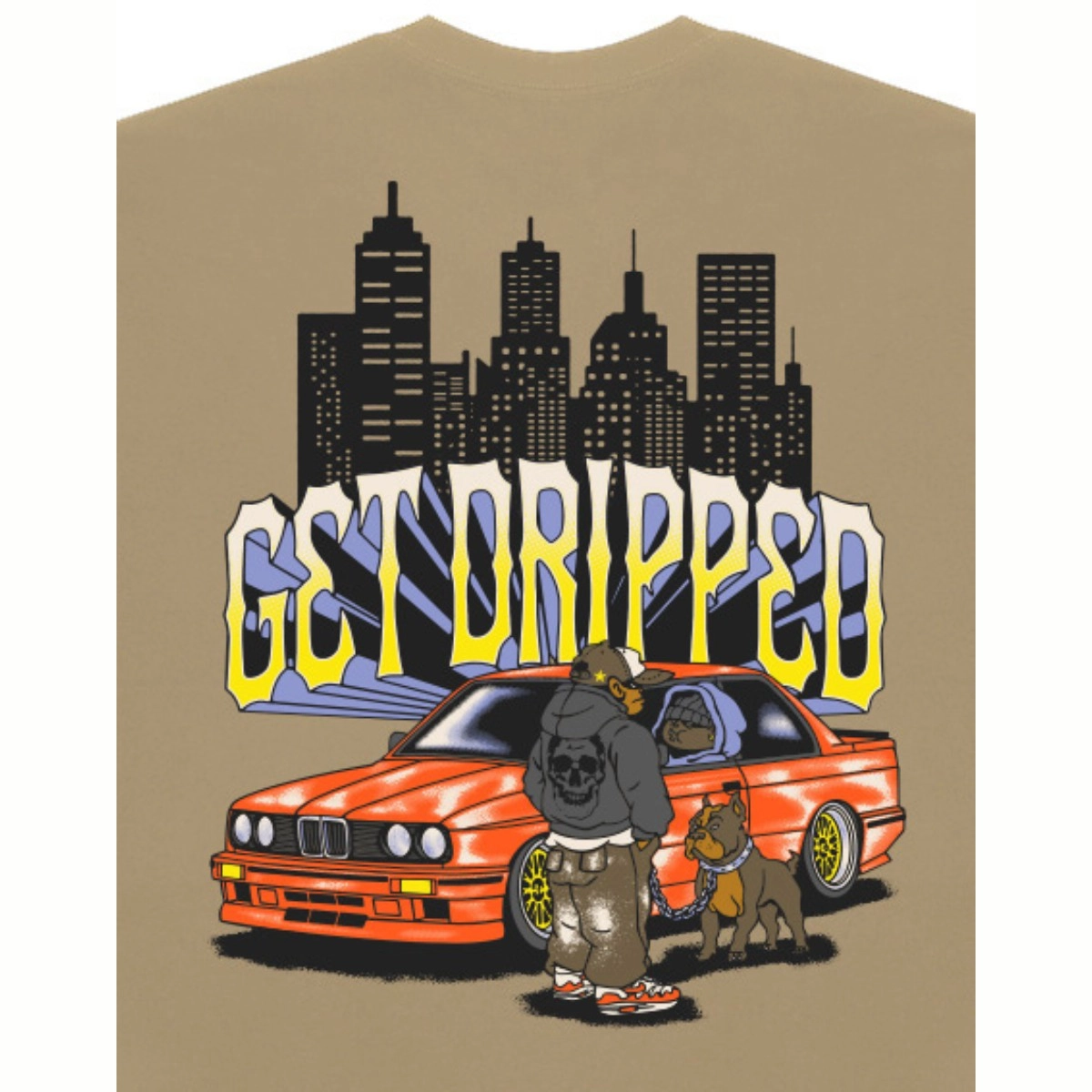CAMISETA THUG NINE GET DRIPPED
