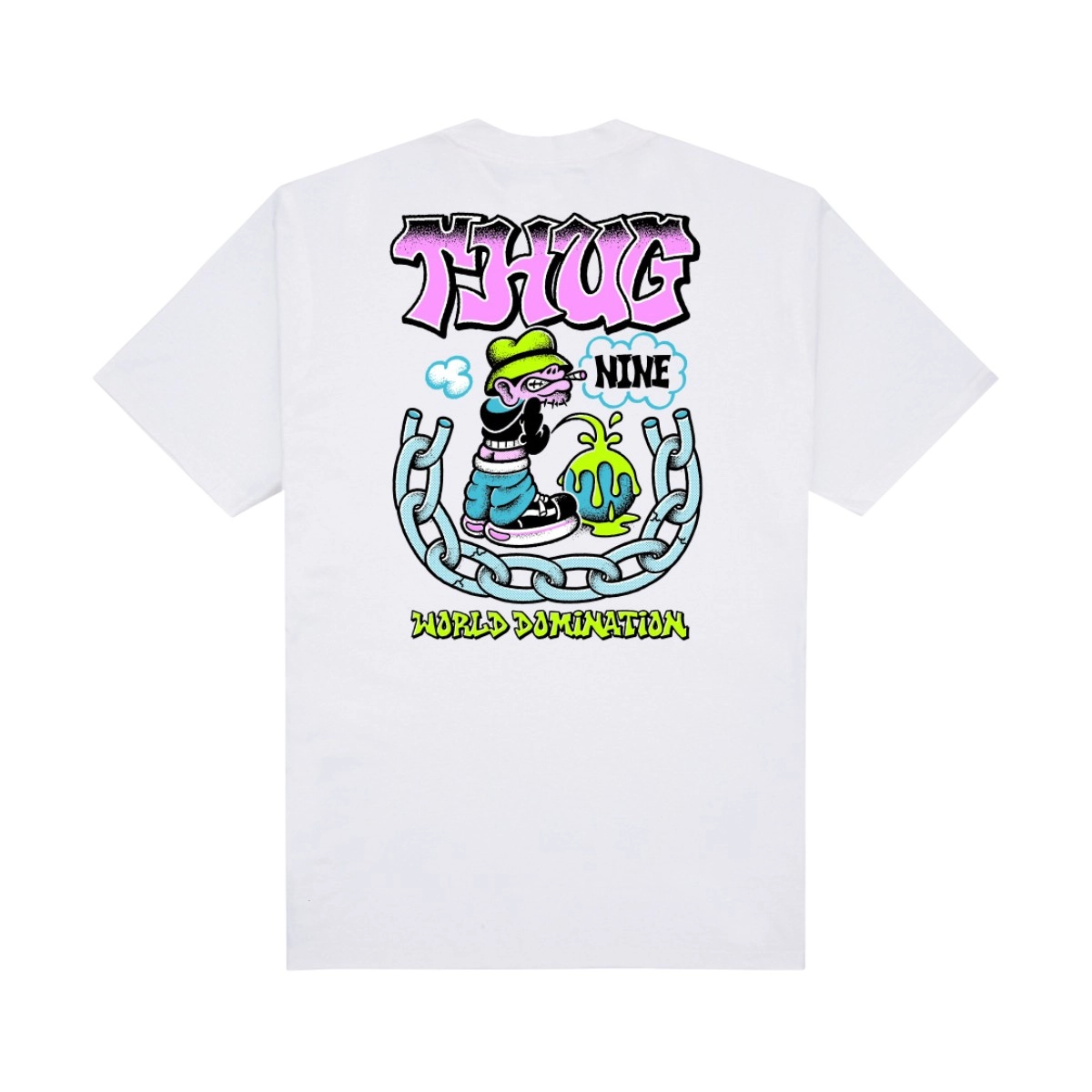 CAMISETA THUG NINE DOMINATION
