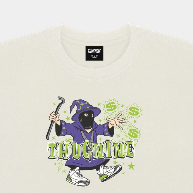 CAMISETA THUG NINE MAGIC