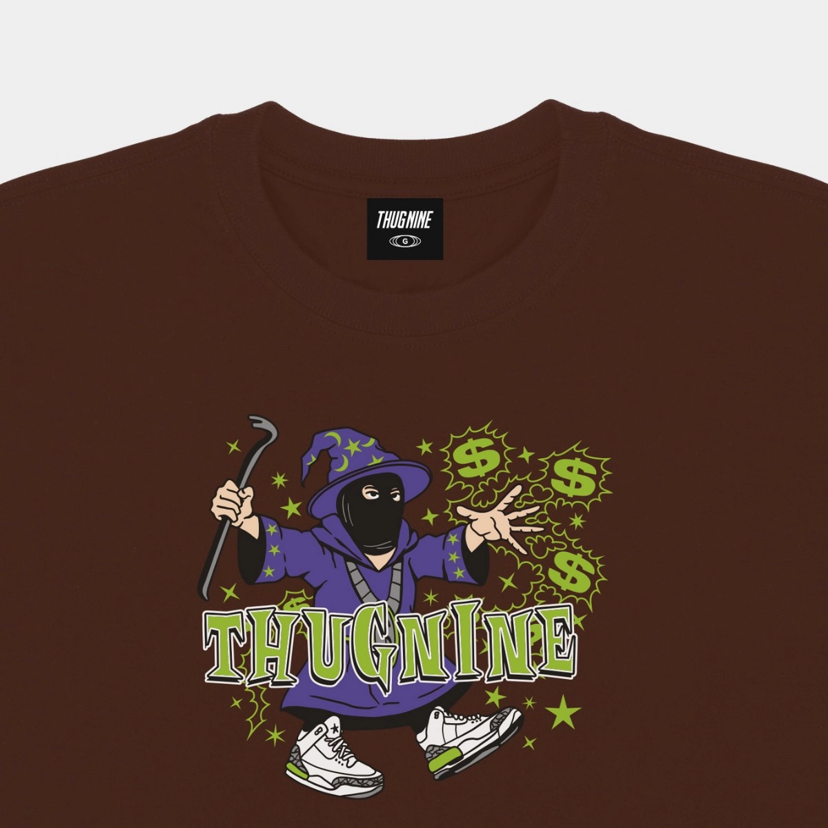 CAMISETA THUG NINE MAGIC