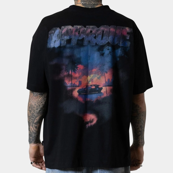 CAMISETA APPROVE HUGE MIAMI SUNSET