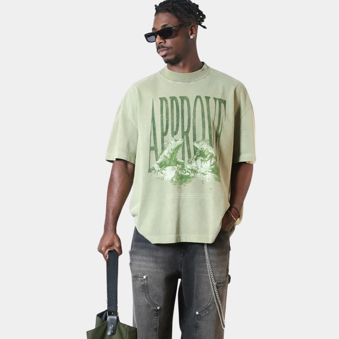 CAMISETA APPROVE ANIMALS IGUANA