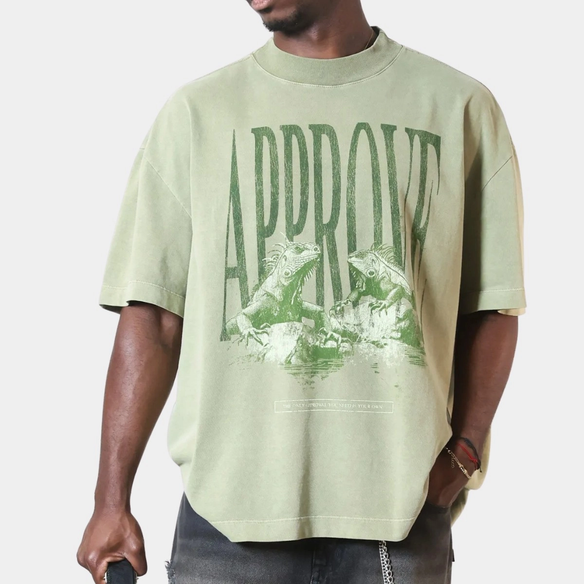CAMISETA APPROVE ANIMALS IGUANA