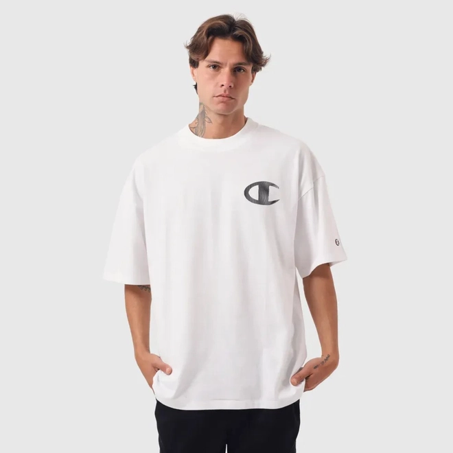 CAMISETA CHAMPION OVERSIZED LINES