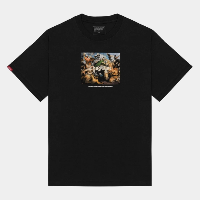 CAMISETA THUG OVERSIZED HUNT OR BE HUNTED