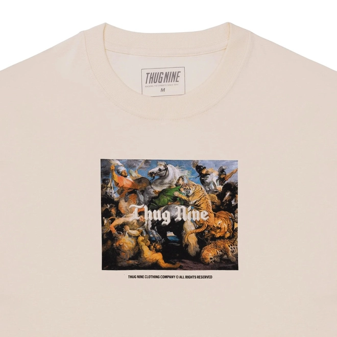 CAMISETA THUG OVERSIZED HUNT OR BE HUNTED