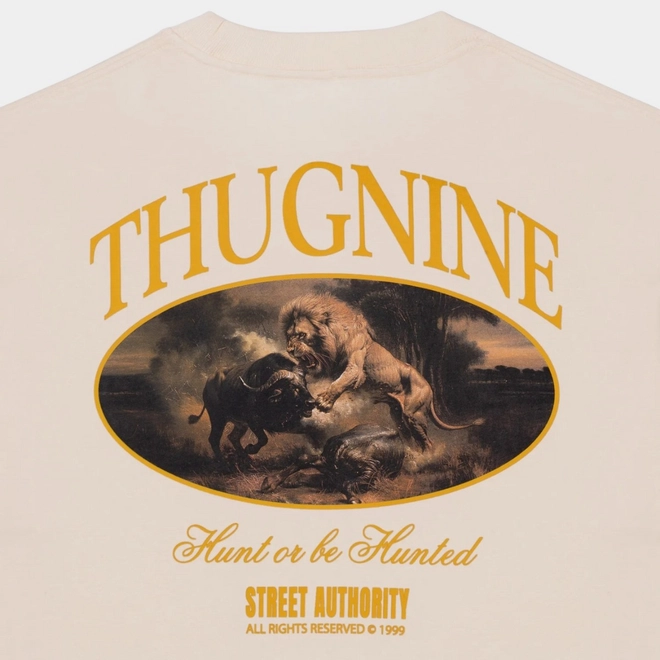 CAMISETA THUG NINE OVERSIZED THE HUNT