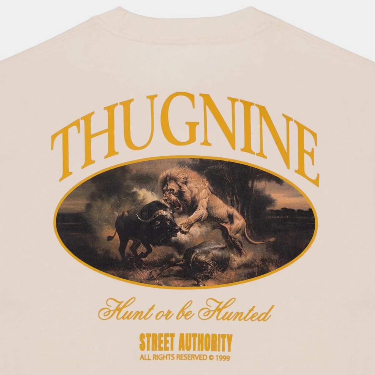 CAMISETA THUG NINE OVERSIZED THE HUNT