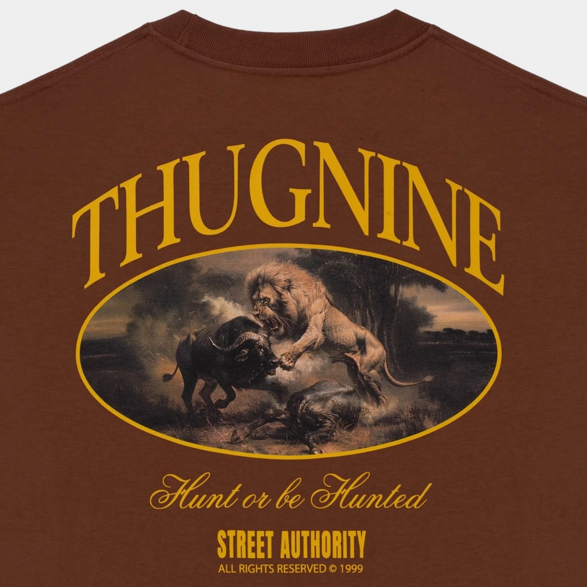 CAMISETA THUG NINE OVERSIZED THE HUNT