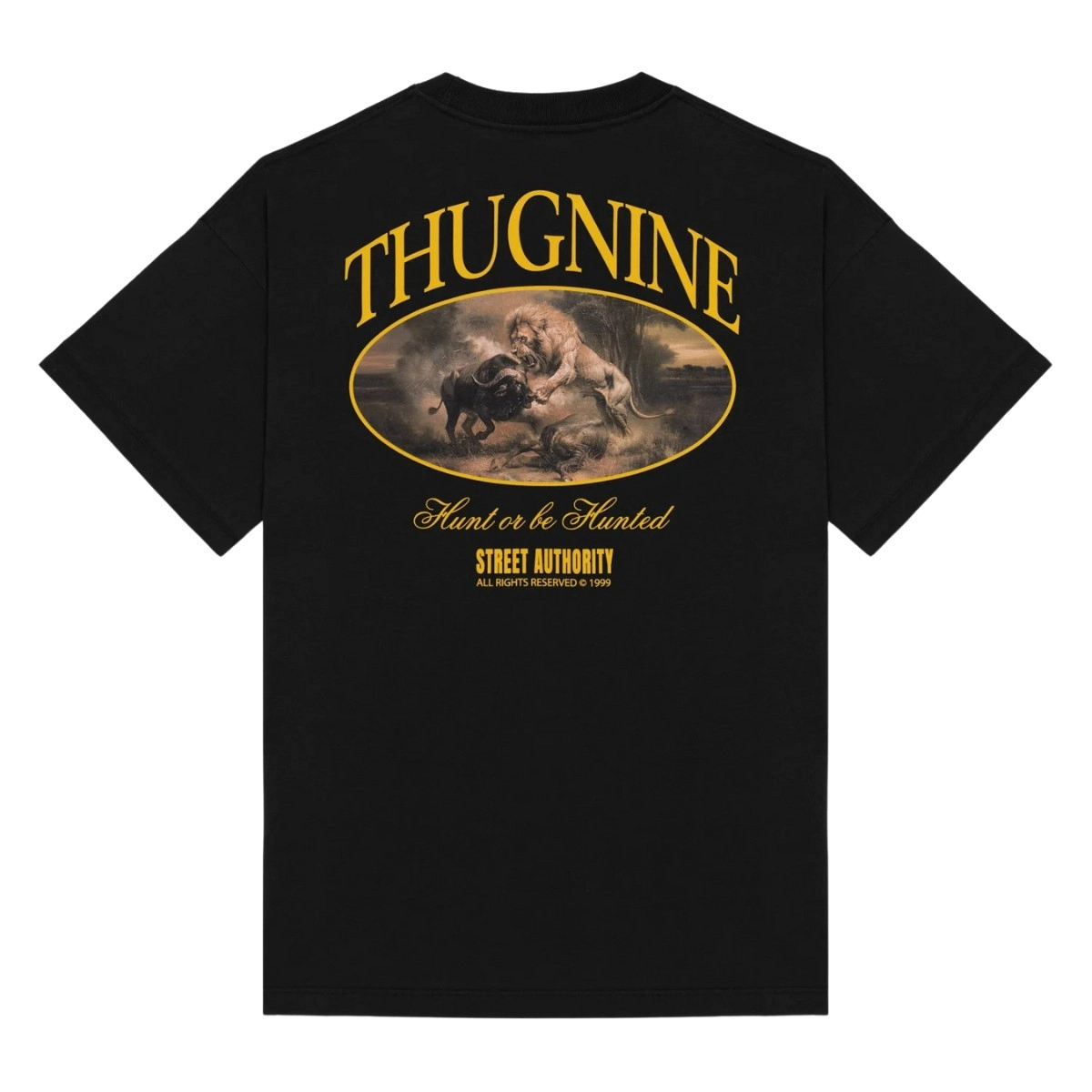CAMISETA THUG NINE OVERSIZED THE HUNT