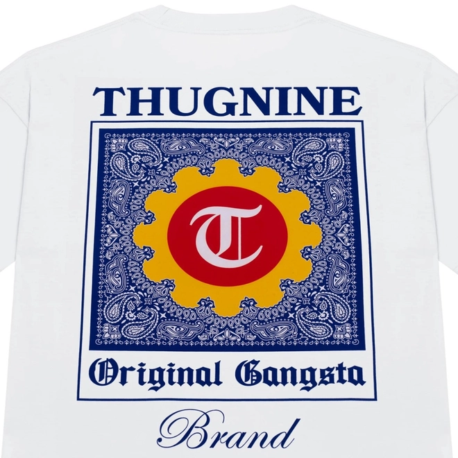 CAMISETA THUG NINE OVERSIZED BANDANA