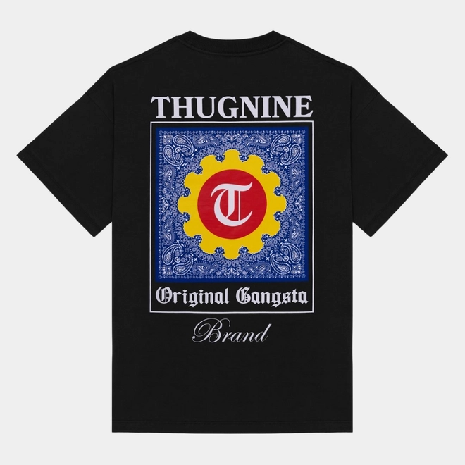 CAMISETA THUG NINE OVERSIZED BANDANA