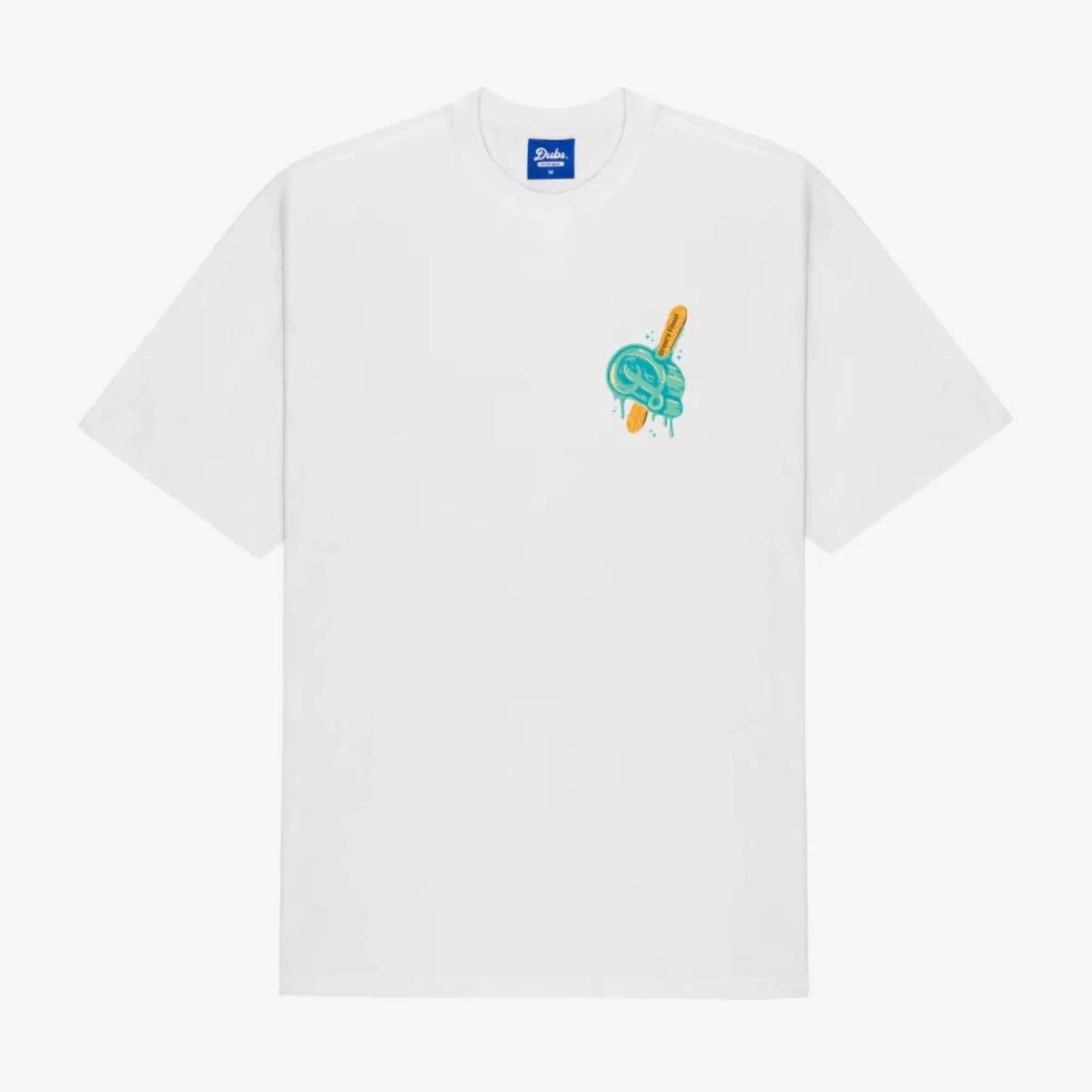 CAMISETA DUBS POPSICLE WHITE
