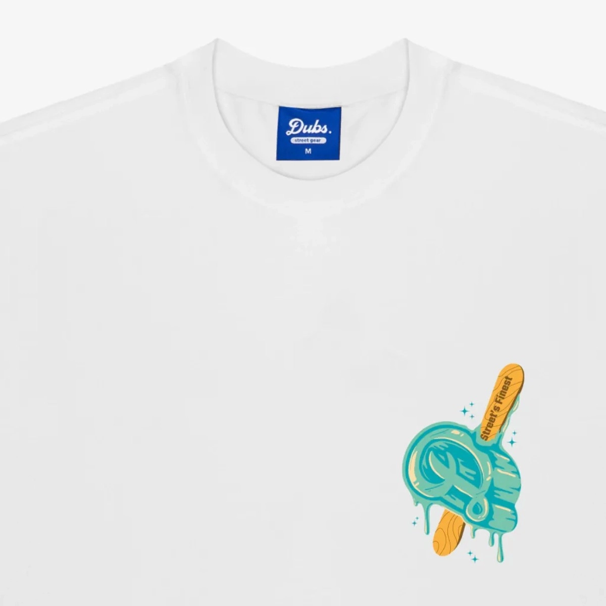 CAMISETA DUBS POPSICLE WHITE