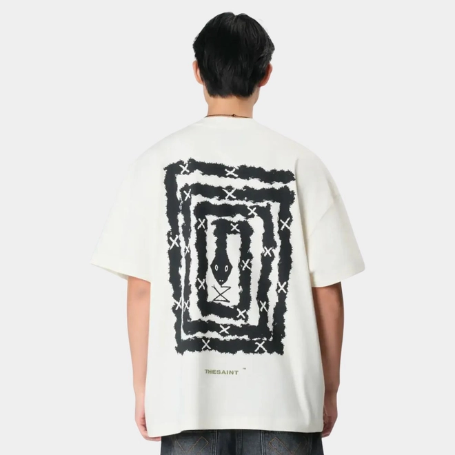 CAMISETA THESAINT OVERSIZED LABIRINTO
