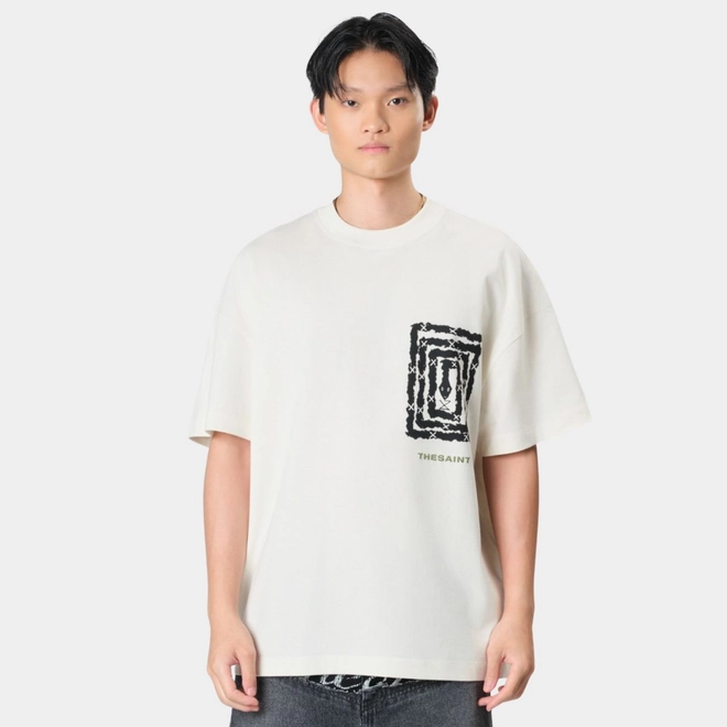 CAMISETA THESAINT OVERSIZED LABIRINTO