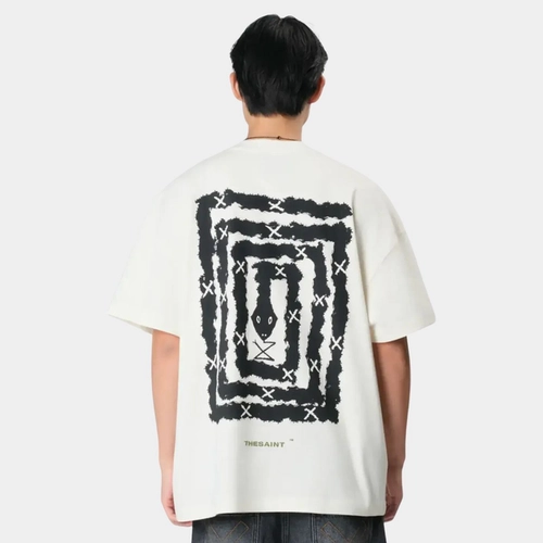 CAMISETA THESAINT OVERSIZED LABIRINTO