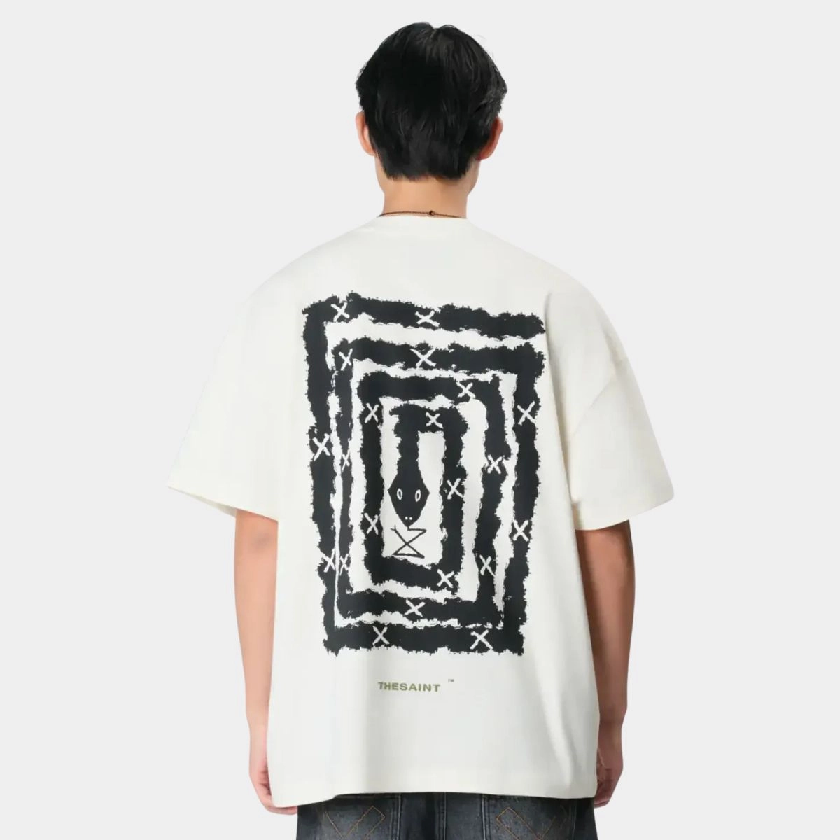 CAMISETA THESAINT OVERSIZED LABIRINTO