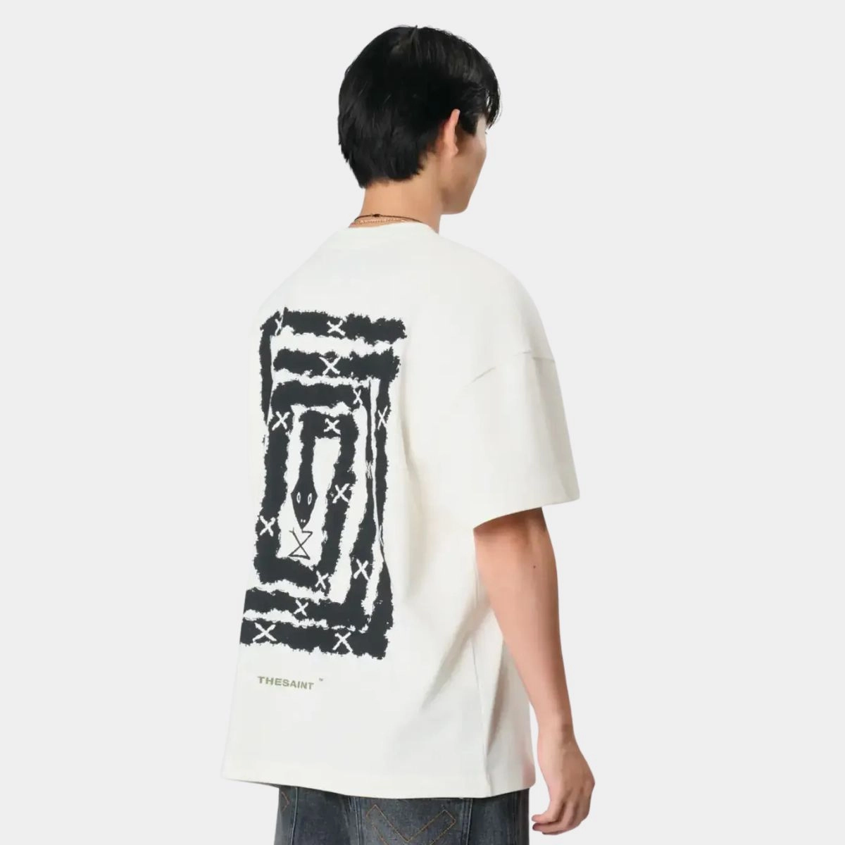 CAMISETA THESAINT OVERSIZED LABIRINTO