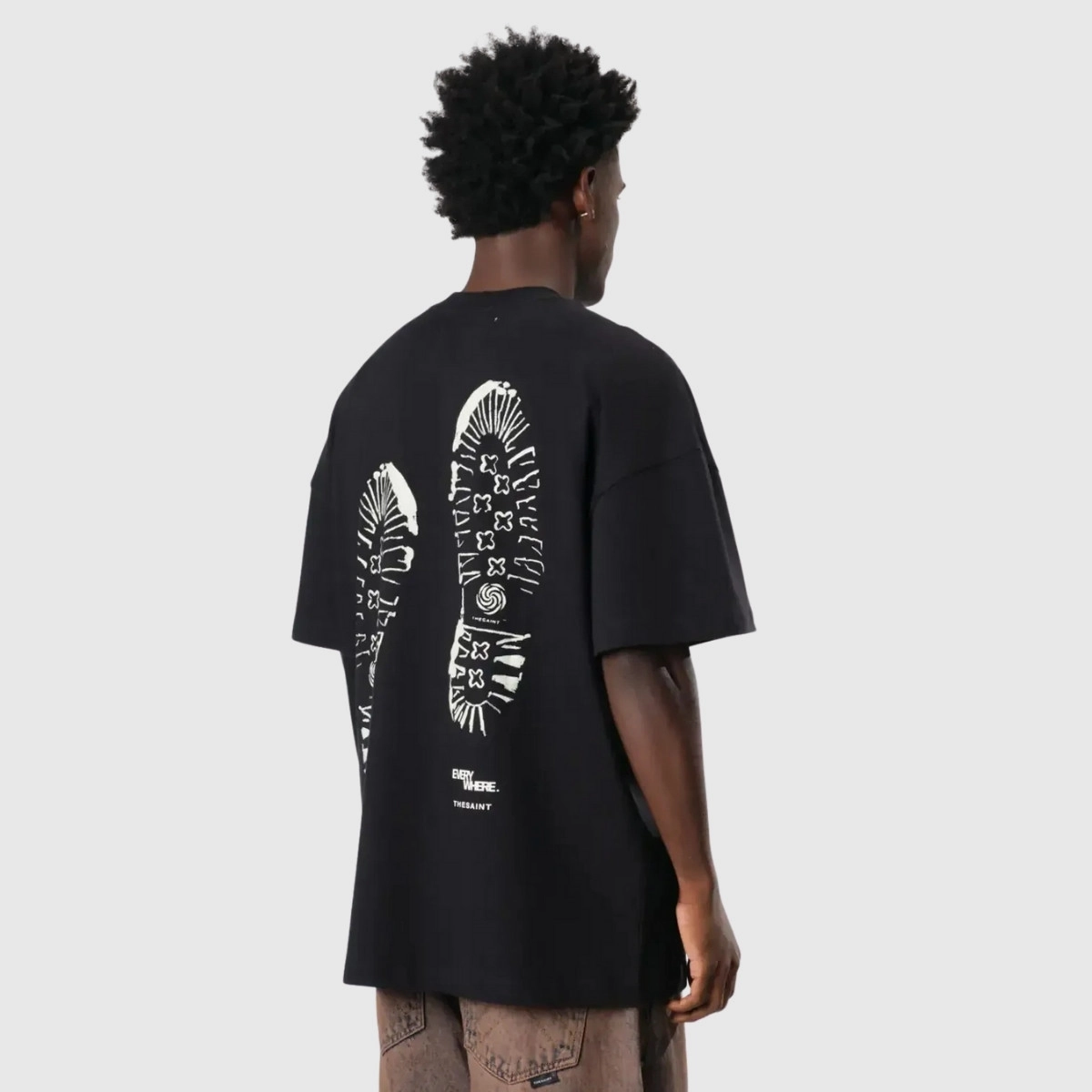 CAMISETA THESAINT OVERSIZED RASTRO