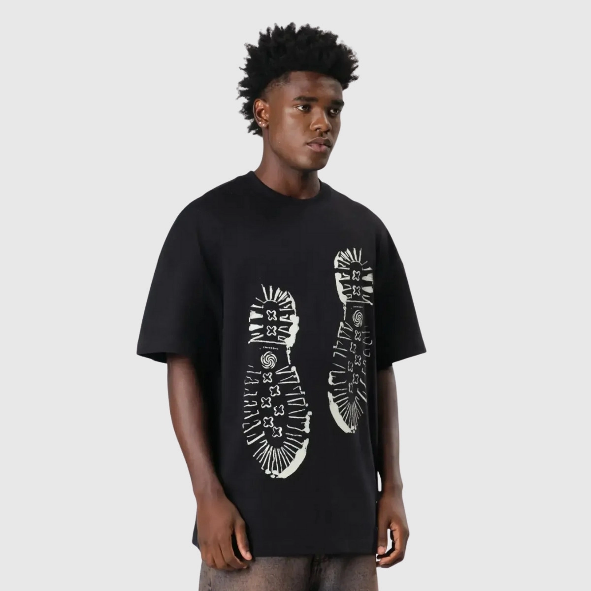 CAMISETA THESAINT OVERSIZED RASTRO