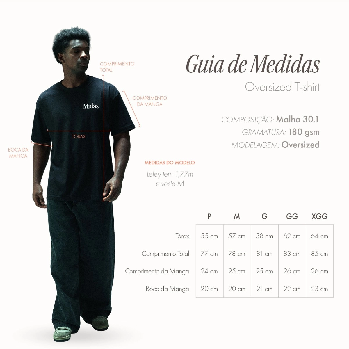CAMISETA MIDAS STAMP