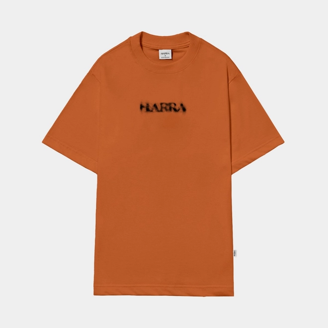 CAMISETA BARRA LOGO ALTO RELEVO LARANJA