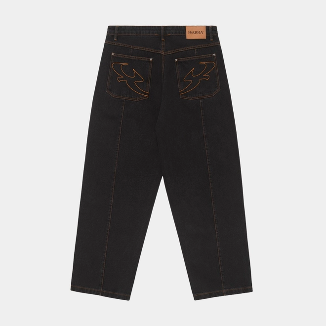 CALCA JEANS CLASSICA BARRA