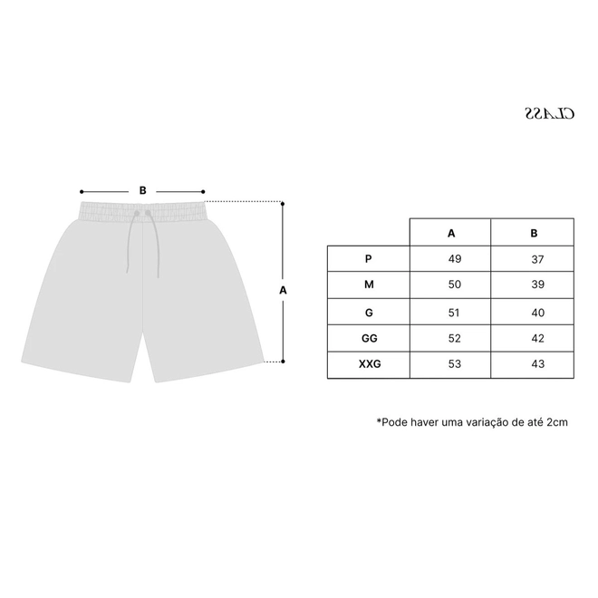 SHORT CLASS INVERSO BLACK