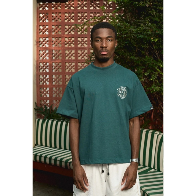 CAMISETA SUB EMBROIDERY MONAGRAM BOXY